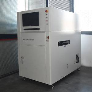 ระบบเลเซอร์ไฟเบอร์แบบอินไลน์ S450 สำหรับการมาร์กกิ้ง ควบคุมอัตโนมัติด้วย PLC ความเร็วสูง รองรับการพิมพ์หมายเลขซีเรียลและบาร์โค้ด - Product Image 1