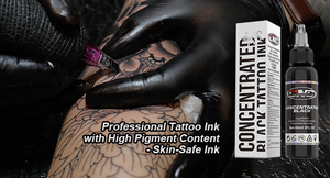 Meilleur logo OEM Kit d'encres de tatouage à pigment de tatouage dynamique triple noir pour micropigmentation - Product Image 5