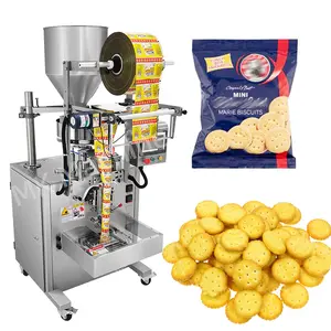 Automatically vertical small sachet cracker packaging machine cookies biscuit packing machine