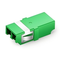 Adaptateur de fibre optique duplex LC APC Connecteur d'assemblage rapide FTTH Coupleur de fibre