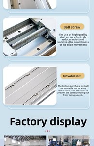 Rail linéaire semi-fermé MT12 pour mouvements précis dans les applications haute performance. Servomoteur pas à pas - Product Image 4