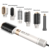 Styler capillaire ionique sans balais haute vitesse 110000 tr/min, qualité salon, 5 en 1, séchage rapide, ions négatifs, diffuseur pour usage extérieur