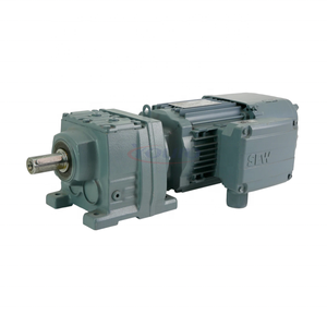 Nouveau Moteur à Engrenages Hélicoïdaux EURODRIVE R37 DRN80MS2/BE05/Z 0.75KW IE3 Original avec Volant d'Inertie et Ventilateur - Product Image 1