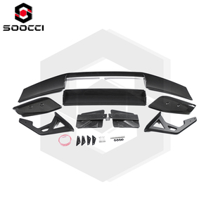 Dry Carbon Fiber AD-R3 Style Swan Neck Wing for BMW G80 M3 G82 G83 M4 Trunk Lip Splitter Dry Carbon <strong>Spoiler</strong> Body Kit - Product Image 4