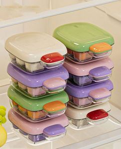 Molde para Cubitos de Hielo, Recipiente para Hielo Congelado, Sostenible, para Refrigerador, con Sistema de Prensado para Descongelar - Product Image 3