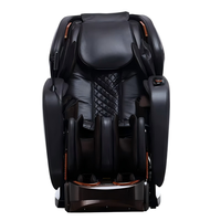 Fauteuil de massage de réflexologie corps entier zéro gravité 4D avec rail SL, rouleaux plantaires et chaleur