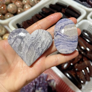 Cœurs de Malachite Violette Naturelle en Gros – Cristaux de Guérison et Artisanat en Quartz pour la Décoration - Product Image 3