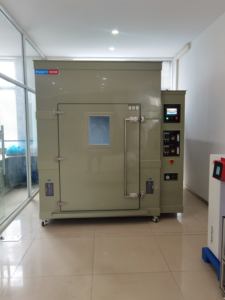 Chambre environnementale d'essai de jet de sel de Style bouton imitent la machine de brouillard de sel équipement de jet de sel neutre et acide - Product Image 6