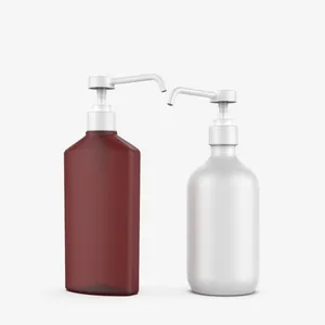 New design long nozzle plastic spray PET bottle 400ml 500ml