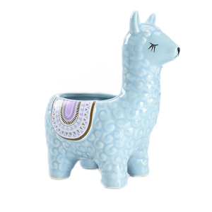 กระถางนกฮูกเซรามิกขนาด2.5นิ้วกระถางต้นไม้รูปสัตว์ขนาดเล็กสำหรับปลูกต้นกระบองเพชรสมุนไพรใช้ในบ้าน - Product Image 5