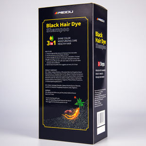 MEIDU-Extractos naturales de plantas de color Vip, 500ml, aceite de argán para hombres, 3 en 1, tinte de hierbas, champú para cabello negro - Product Image 2