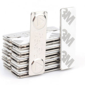 Badge magnétique d'identification de haute qualité Danone <span class=keywords><strong>Magsafe</strong></span> Pack, porte-broche à plaque métallique, porte-étiquettes magnétiques en néodyme - Product Image 1
