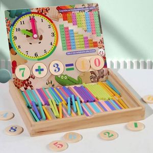 Suministros para Educación en Casa y Jardín de Infancia, Manipulativos, Bloques de Conteo, Palitos Numéricos, Caja de Actividades - Product Image 2