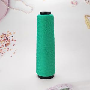 Fil POY 100% nylon ou polyester, tissé à motifs teints en fil, haute ténacité, pour la couture, le tricot à la main, les sacs, les chapeaux, l'artisanat, le tissage - Product Image 2