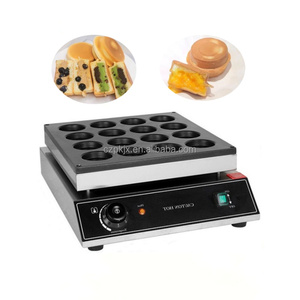 Commercial 16 Holes Taiwanese Japanese Imagawayaki Obanyaki <strong>Maker</strong>/Red Bean Wheel <strong>Cake</strong> <strong>Maker</strong> Machine with Non Stick Coating - Product Image 4