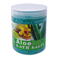 Granulés de bain parfumés au sel de cristal de rose, exfoliant éclaircissant, sel de mer pour bain de pieds 350g, best-seller