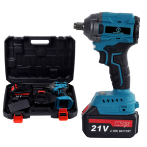 ประแจบล็อกไร้สาย 21V MTD แบบสองฟังก์ชั่น ใช้แบตเตอรี่ลิเธียมไอออน พร้อมไขควง  เครื่องมือถอดประกอบที่ใช้งานสะดวกในบ้าน - Product Image 5