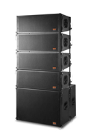 Système de haut-parleurs professionnels OEM ODM Line Array, double 6/8/10/12 pouces, 8 ohms