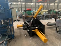 Presse à balles pour ferraille Compacteur de canettes en aluminium Presse hydraulique horizontale Machine pour recycler la ferraille