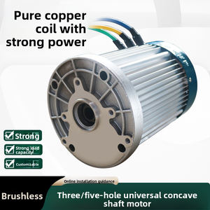 <span class=keywords><strong>Moteur</strong></span> à onde carrée à haute puissance 60V 72V 1500W pour tricycle électrique, arbre concave, <span class=keywords><strong>moteur</strong></span> à courant continu sans balais, aimant permanent, différentiel - Product Image 5