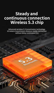 Tm40 mới đúng không dây Earbuds bluetooth trong tai tai nghe trong suốt sâu bass TWS Tai nghe không dây - Product Image 5