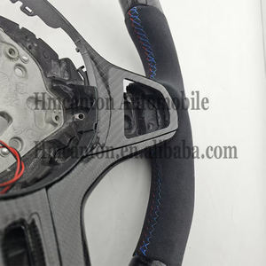 Volante de Fibra de Carbono y Alcántara con LED de Alta Calidad para BMW G20 G28 G29 G30 G32 G38 G11 - Product Image 6