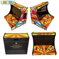 Machine de jeu d'arcade rétro classique, en métal et plastique espagnol, portable, borne de jeu, cabinet d'intérieur, mini console vidéo à pièces, Pandora