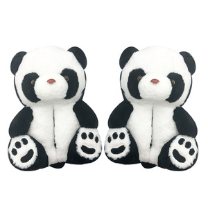 Femmes Accueil Intérieur Doux anti-slip En Fausse Fourrure Mignon Pantoufles Hiver Chaussures Chaudes de Bande Dessinée En Peluche Ours en peluche Pantoufles EUR 35-41 - Product Image 5