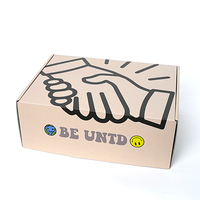 Boîte d'expédition en carton ondulé avec logo personnalisé, emballage pour soins personnels, emballage pour soins de la peau, emballage pour cosmétiques, boîte d'expédition