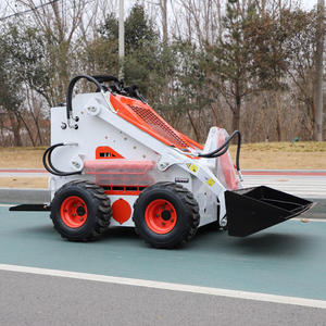 شحن مجاني، لودر انزلاقي صغير بمحرك ديزل 25 حصان يورو 5/CE، من الشركة المصنعة، بمحرك كوبوتا، لودر انزلاقي مجنزر - Product Image 2