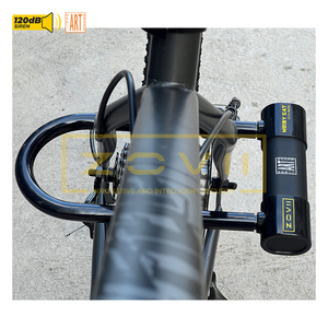 Lucchetto a U in Acciaio per Bicicletta con Allarme Intelligente, Impermeabile IP67, Certificato CE, Antifurto, con Archetto da 14mm, Ottimo Prezzo - Product Image 4