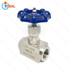 manufacture hot sale Stainless Steel Needle Valve Female Instrumentation high pressure valve