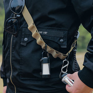 Longe multifonctionnelle d'auvent extérieur de logo personnalisé vêtements de camping séchant toute ceinture ceinture de stockage corde suspendue - Product Image 1