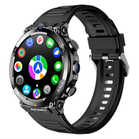 Reloj Inteligente H10 con Pantalla IPS de 44-49 mm para Hombre, Doble SIM, 4G, Android, GPS, NFC, Monitor de Ritmo Cardíaco, Rastreador de Actividad Física, Videollamada, Resistente al Agua IP67