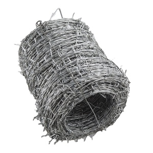 Precio bajo por rollo Rollo de alambre de púas galvanizado con revestimiento pesado de 500 metros Precio para valla - Product Image 1