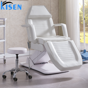 Table de massage électrique Kisen Lash Bed, moderne et luxueuse, 3 moteurs, réglable, pour salon, spa, soins, table de beauté, cosmétique - Product Image 4