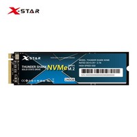 قرص صلب داخلي X-Star Thunder Shark PCIe NVMe M.2 2280 SSD بتقنية 3D NAND فلاش سعة 256 جيجابايت للابتوب/سطح المكتب مع ضمان 3 سنوات - مخزون جديد وحصري
