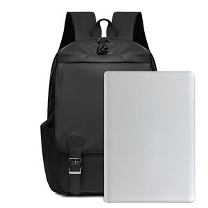 Flip Cover Backpack European American and British Business and Leisure Laptop <b>Bag</b> for <b>College</b> Students - Product Image 3