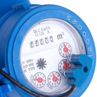 Phisoiso 4064 — compteur de mesure de l'eau de lecture à distance, composé de cadran à plusieurs jets, en plastique, nylon, précision 20mm