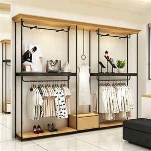 Présentoir Carré Personnalisé HongMing pour Vêtements Féminins – Support et Étagère en Fer pour Magasins et Centres Commerciaux en Chine - Product Image 4