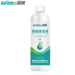 Liker 50% Magnesium Sulfate Solution 500ml, for external application as a wet compress, <b>cold</b> compress, or <b>hot</b> compress; no - Product Image 2