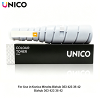 Cartouches de toner UNICO TN414 compatibles TN415 pour imprimante laser Konica Minolta Bizhub 363 423 36 42