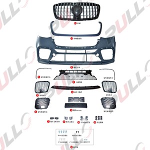 Kit de carrosserie pour <span class=keywords><strong>Mercedes</strong></span> Benz <span class=keywords><strong>Sprinter</strong></span> W906 W907 W910 2018-2020 mise à niveau vers le modèle AMG comprend un ensemble de pare-chocs avant avec grille - Product Image 2