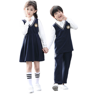 Uniformes de <span class=keywords><strong>Coro</strong></span> para Niños de Primaria Estilo Británico Personalizados FUYI, Conjuntos de Algodón para Otoño e Invierno, ODM - Product Image 2