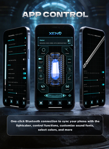 Sable <span class=keywords><strong>de</strong></span> luz LED personalizable, hoja <span class=keywords><strong>de</strong></span> Metal <span class=keywords><strong>de</strong></span> duelo pesado, sable <span class=keywords><strong>de</strong></span> luz <span class=keywords><strong>de</strong></span> alta sensibilidad a la luz, Sable <span class=keywords><strong>de</strong></span> luz <span class=keywords><strong>Blaster</strong></span> Lock-Up <span class=keywords><strong>Sound</strong></span> FX Saber - Product Image 6