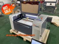 Machine de découpe laser CO2 PRATT 4090 à alimentation automatique, haute qualité, 130W, refroidie par eau, compatible DXF/DST/LAS, pour bois/MDF, CNC, en vente.