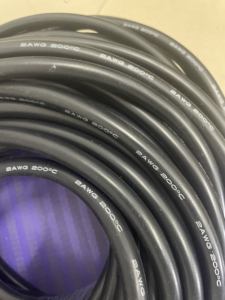 2 AWG filo di Silicone 2 Gauge rosso nero 35 Sq. Filo di batteria al litio flessibile Ultra-morbido ad alta temperatura per autoveicoli in gomma siliconica - Product Image 5