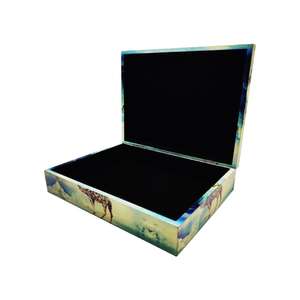 Cajas de almacenamiento de MDF de alta calidad de fabricante indio, diseño plegable impermeable impreso UV sin costuras ligero para bebidas - Product Image 2