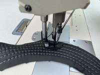 Machine à coudre à point droit typique à double couture à deux aiguilles RN6620-D3