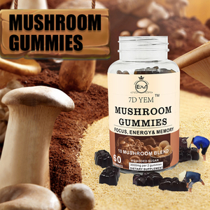 Ashwagandha cervello che rinforza l'integratore di fungo naturale estratto di supporto immunitario per alleviare lo Stress fungo estratto di gummies - Product Image 2